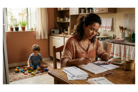 organização financeira familiar