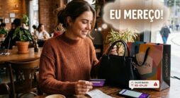 pessoa com gasto emocional fazendo compras por impulso pelo celular