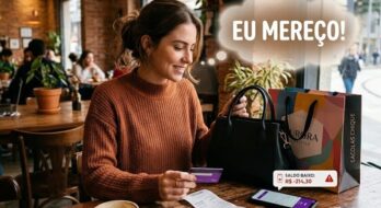pessoa com gasto emocional fazendo compras por impulso pelo celular